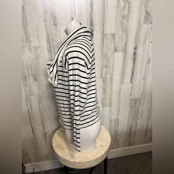 Stripped zip up sweater - Picture 3 of 4